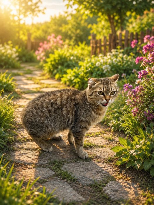 Котята ищут мам и пап