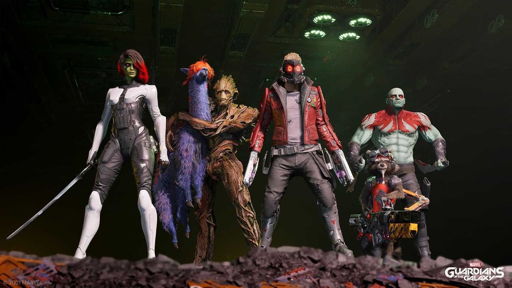 Marvel's Guardians Of The Galaxy (PS4) Игра PS4 PS5 Нова Запечатана