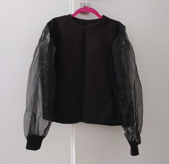Bluza mâneci bufante M