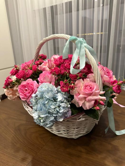 Свежий букет только получили