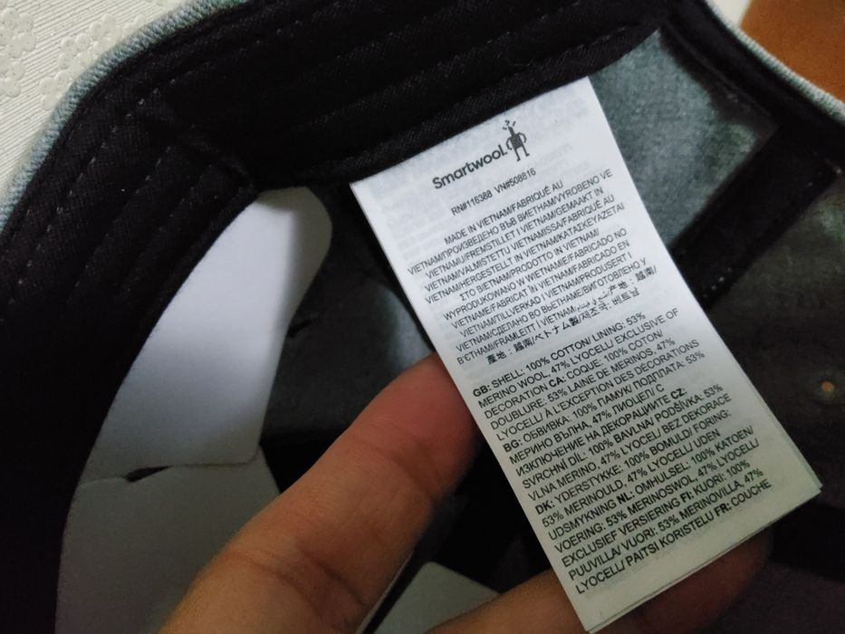 Новая Бейсболка Smartwool ( Оригинал)