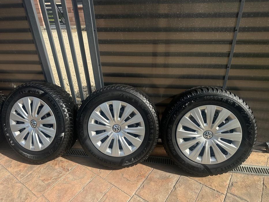 Vand set roti 195/65/15  5x112  ET43 anvelope SEMPERIT SPEED-GRIP 5