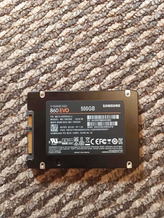 Samsung 860 EVO 500GB SATA SSD