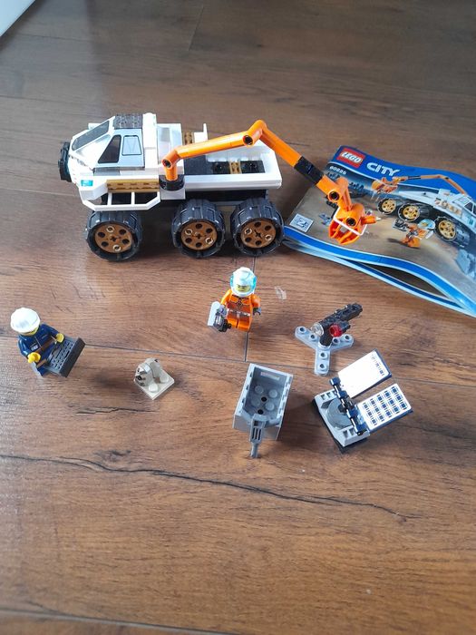 Лего City Space Port - тестдрайв на Rover