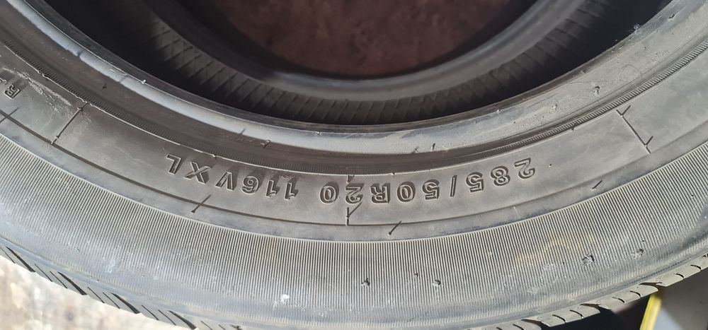 285 50 r20 летние шины 2 штуки