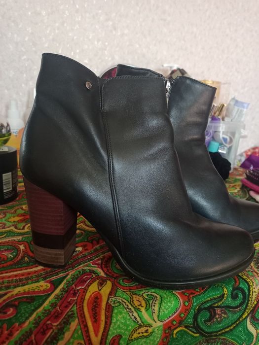 Полусапожки натуральная кожа