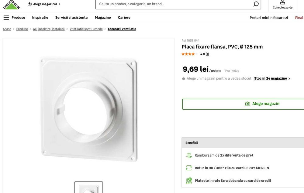 Hota clasica Gorenje DU6115W, 125 mc/h, 1 motor, 108 W, latime 60 cm