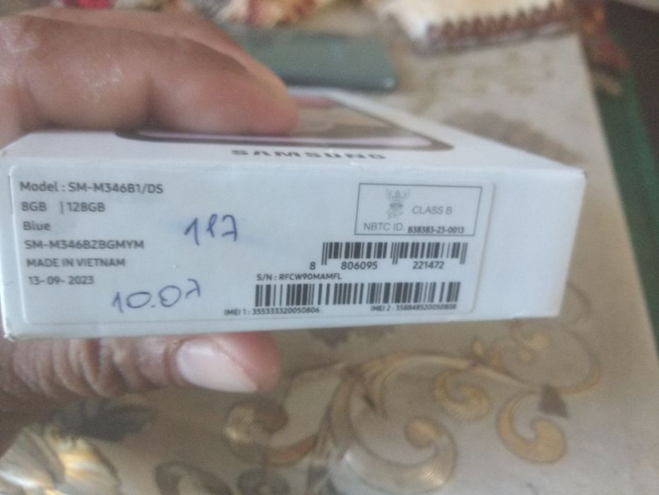 Samsung m34 8/128
