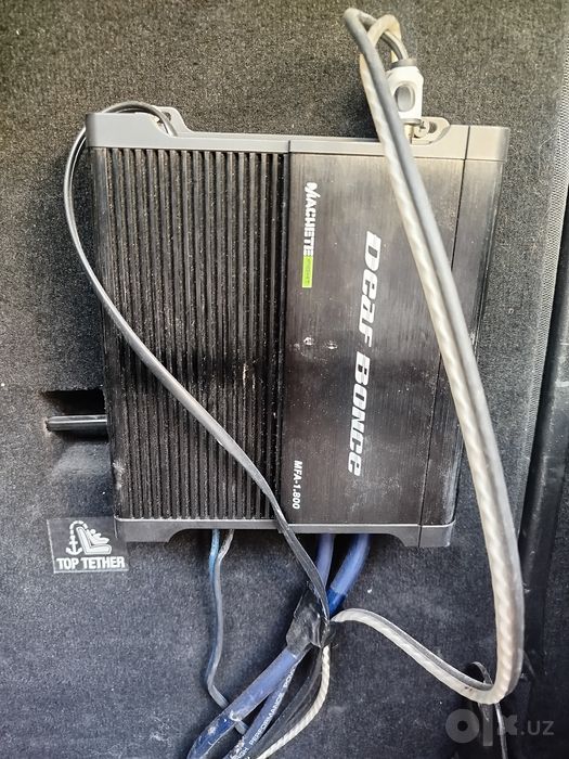 Сабвуфер Pioneer + усилитель Deaf bonce1.800