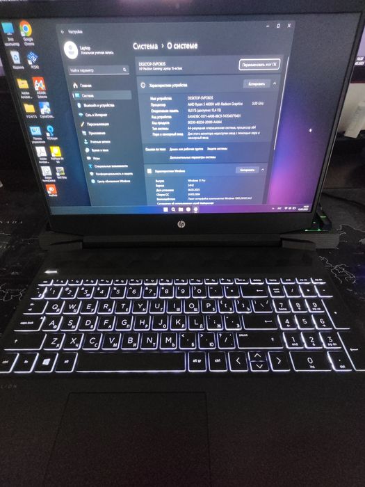 HP Pavilion Gaming/15.6 FHD/Ryzen 5 4600H/16Gb RAM/1TB+SSD256/GTX1650