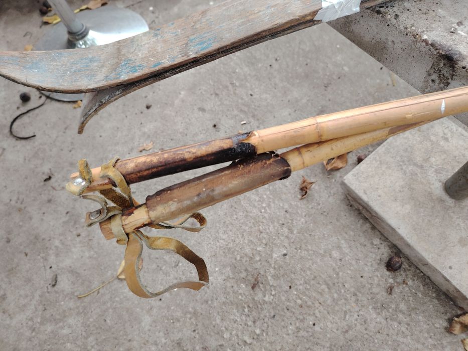 Стари дървени ски