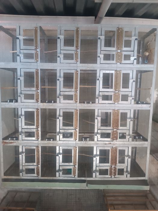 Продаются разные клетки деревянные железные и вольеры б/у
