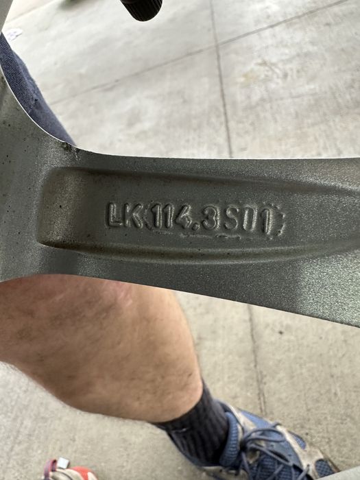 Лети джанти 5/114.3/17