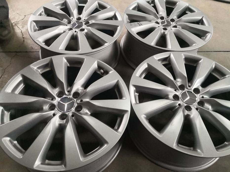 5х112 мерцедес е класа Mercedes e Klass 5x112 19 цола оригинални джанти с датчици