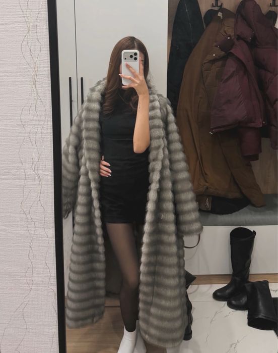 Шуба длинная стандарт