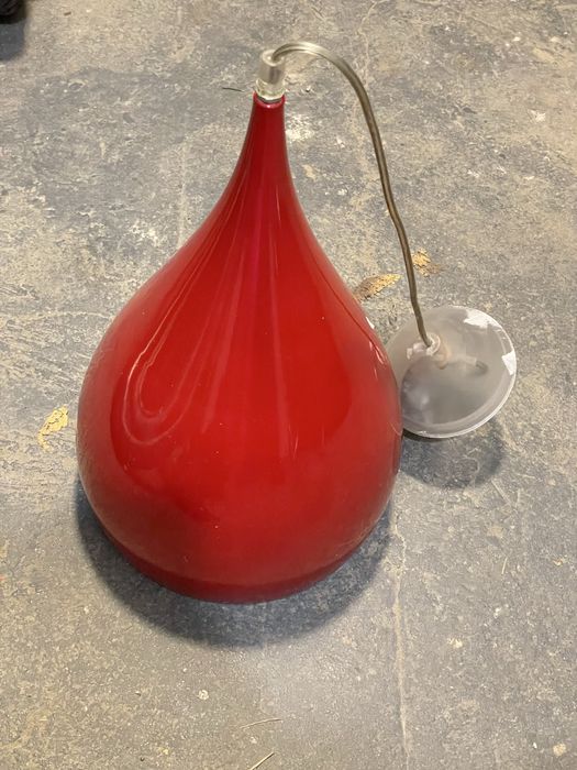 Pendul, Lustra, corp iluminat rosu Mobexpert