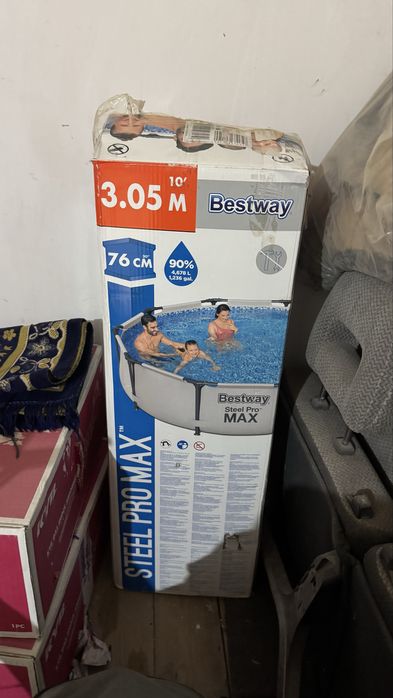 Бассейн отличном состояние.