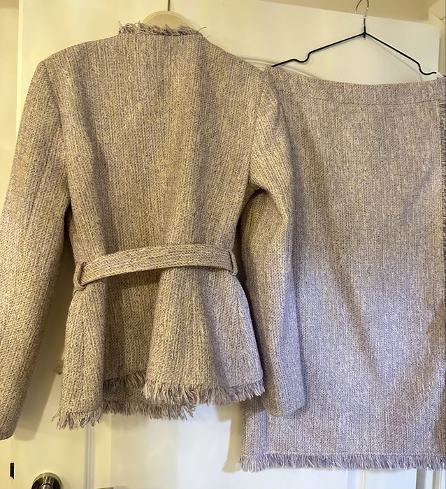 Costum fusta ai blazer din Tweed