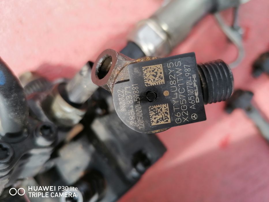 Kit injectoare pompă injecție, rampă injecție Mercedes c class W204,E5
