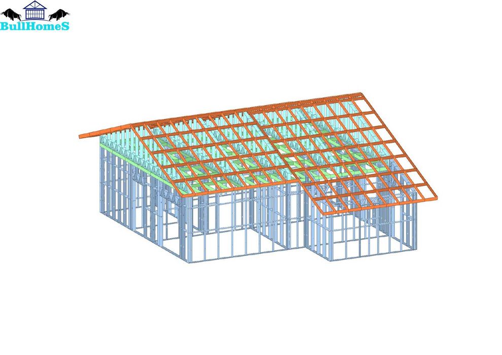 Къща,Бунгало,Преместваема къща,Сглобяеми къщи,Модулни,Жилищни-90,7м²