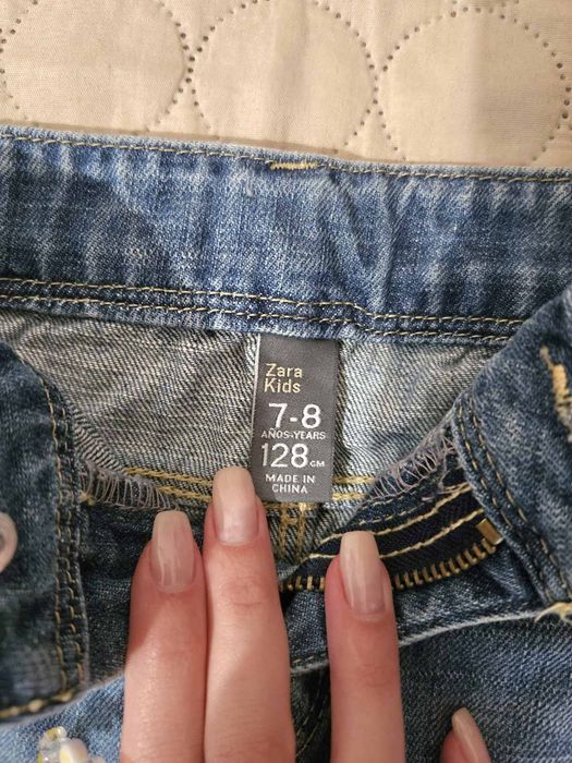 Детска  дънкова пола