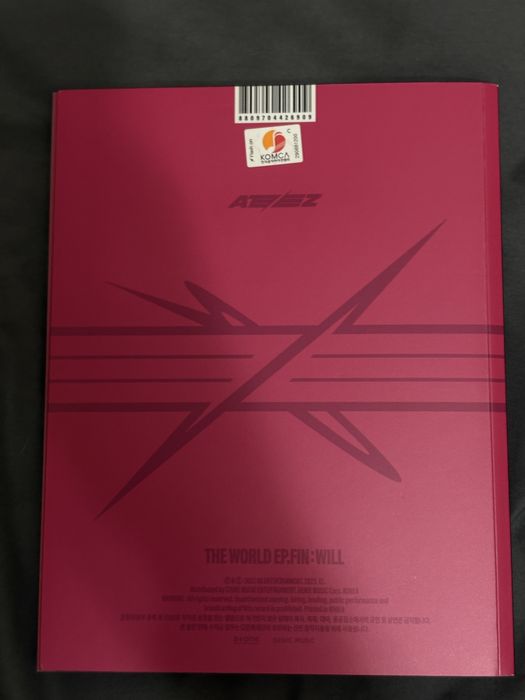альбом ATEEZ The world ep.fin:will