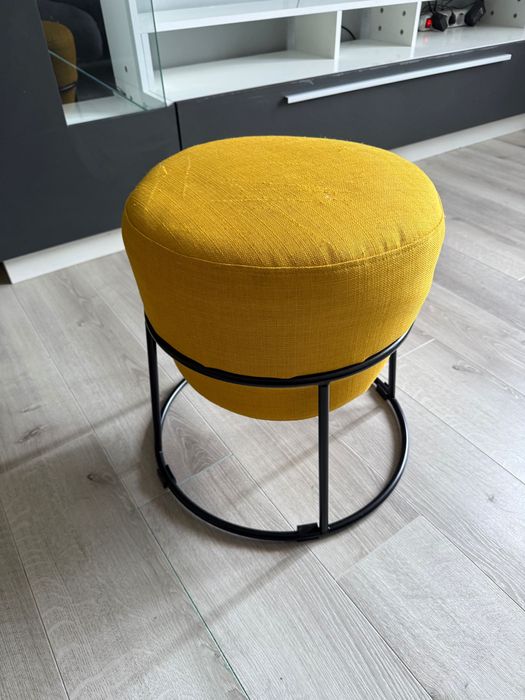 Жълто кресло и табуретка - ИКЕА