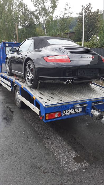 Transport auto pe platformă/ tractari Germania, Olanda, Italia, Belgia