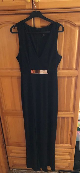 Черна дълга рокля - H&M