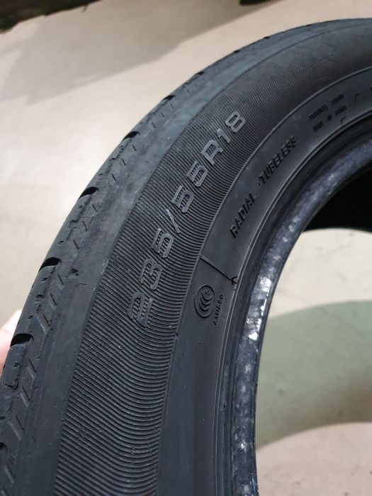 Шины б/у лето. 235/55/18