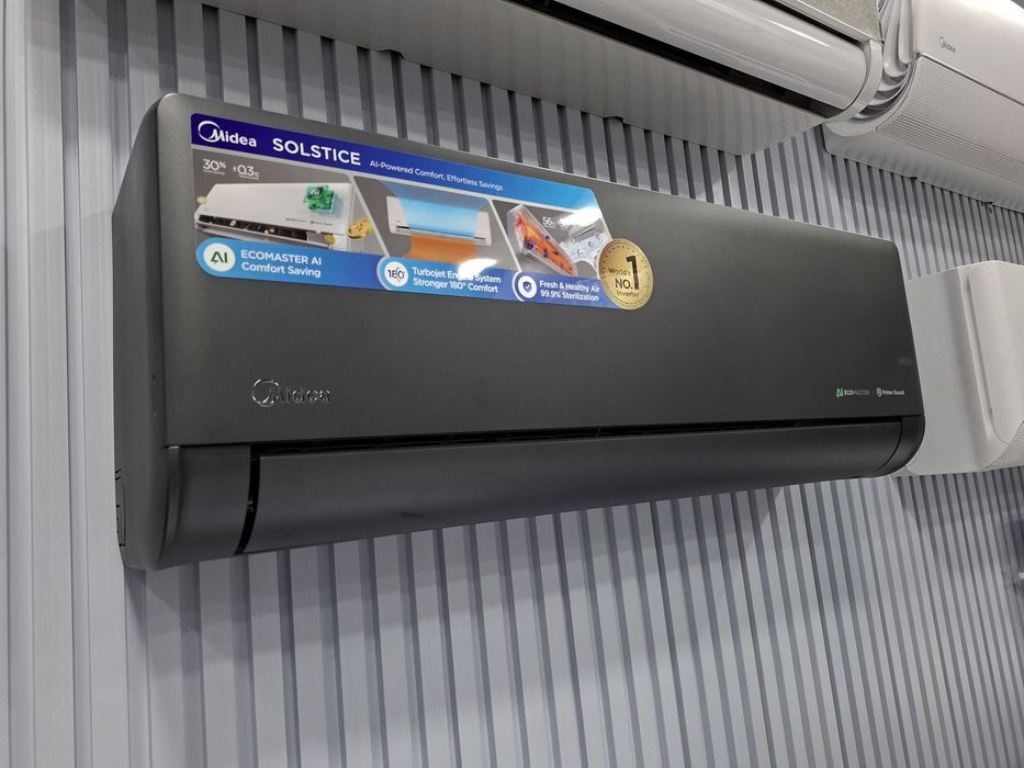 Кондиционер Midea Naomi Pro Ai Wi-Fi графит мощность 7\9\12\18\24 BTU