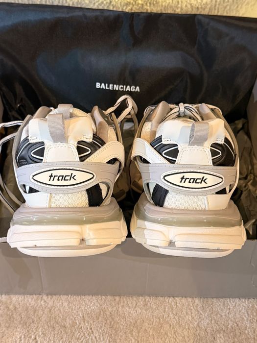 Balenciaga Track White/Black Alb/Negru Premium