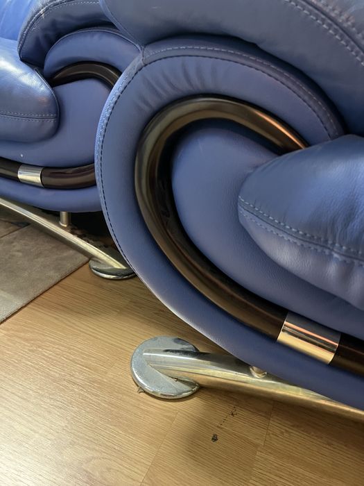 Set canapele piele, canapea, fotolii, fotoliu, otoman