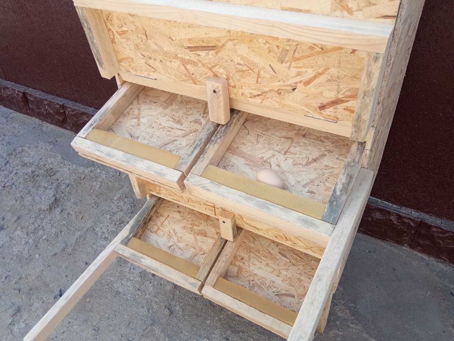 гнезда с откатом для яйц