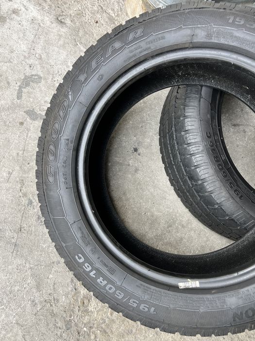 4 anvelope vara 195/60/16 C , GoodYear , 6.7 mm