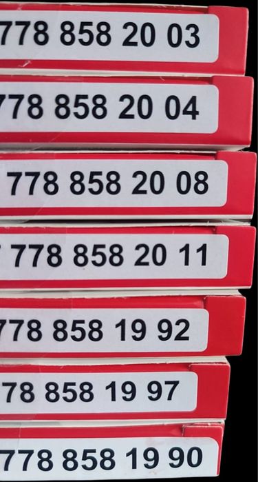 Вип номера новые VIP NUMBERS