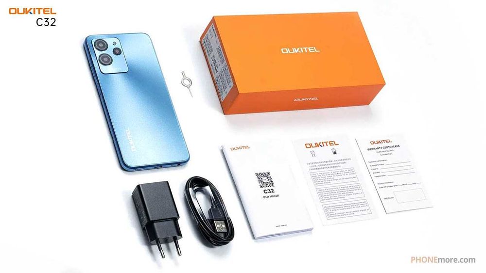 OUKITEL C32/озу 8GB пзу 128GB  SD 1TB /