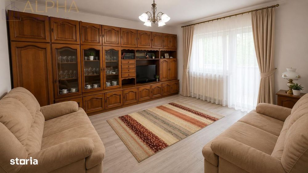 Apartament 3 camere, 90 mp, etaj 3, zona Parc Municipal –  Bistrita, B