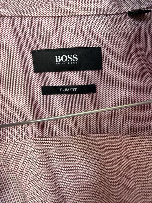 Мъжка риза розова BOSS