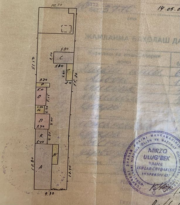Продажа участка под строительсво Чайхана Салом 8 соток