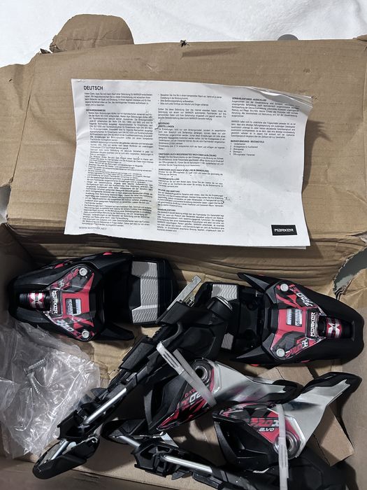 lagaturi ski Marker Race 10 TCX Ski Binding ne folosit