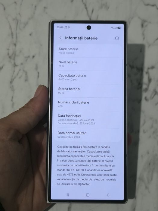 Vand/Schimb Samsung Z Fold6 512gb
