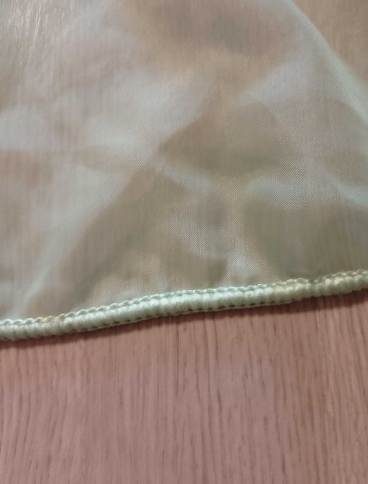 Perdea voal verde deschis