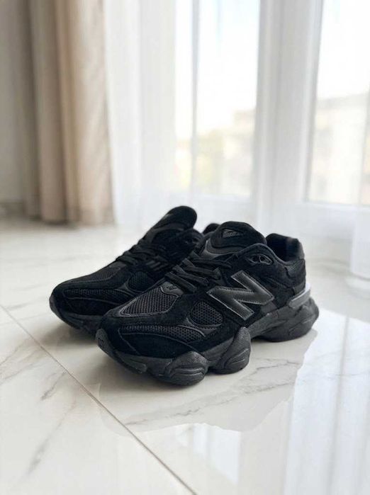 Adidasi NEW Balance 9060 Triple Black - Negru - Full Box