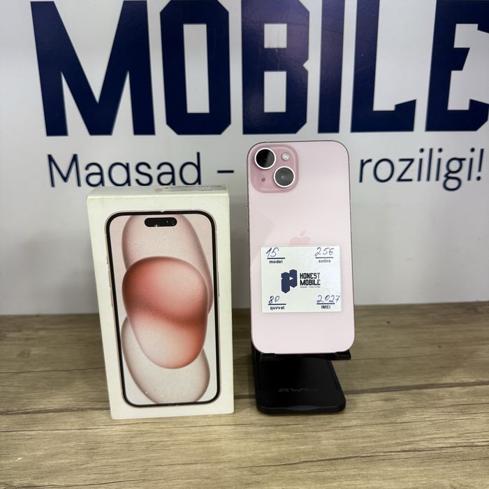 iPhone 15 256gb Pink NASIYA BOR