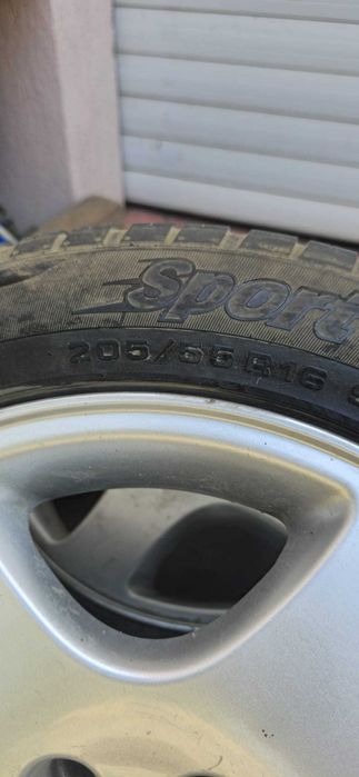 Set Jante Aluett 5x100 R16 7.5J ET35 | 4 buc. | Stare foarte buna