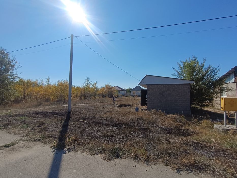 Участок с времянкой