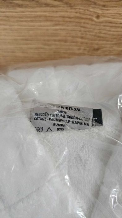 Halat baie navy blue Denim sau alb, L-XL, 100% bumbac