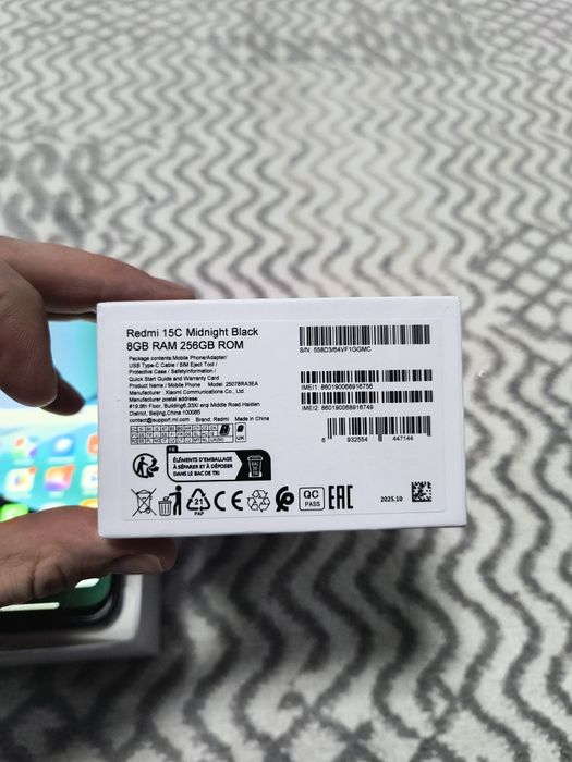 Xaiomi redmi 15C 8/256 телефон новый