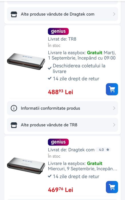Aparat profesional de vidat Zgrzeware Classbach CVK4000, inox, 12l/min